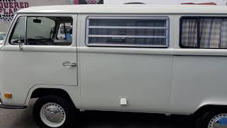 1971 Volkswagen Westfalia 'Tintop' Camper Van at Chequered Flag Int. - Walk Around & Start Up