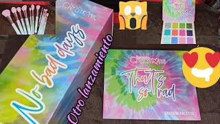 Lo nuevo de #BeautyCreations paleta de sombras #That'ssorad y brochas #Nobaddays y swaches