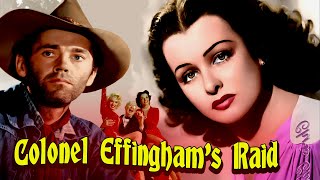 Colonel Effingham's Raid | Hollywood Classic Movie | Charles Coburn, Joan Bennett, William Eythe