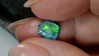 11.3 cts Rough Black Opal Rubs Parcel Lightning Ridge