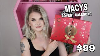 MACYS 25 DAYS OF BEAUTY ADVENT CALENDAR 2020 UNBOXING | Vanessa Lopez