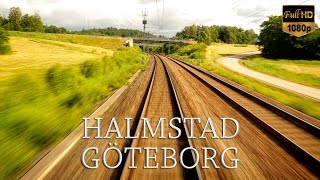 Train Driver's View: Halmstad to Göteborg