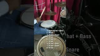 Hi Hat Drum Beat | Hi Hat Technique #shorts