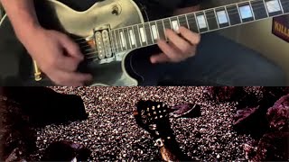 Thin Lizzy Thunder and Lightning John Sykes solo - Gibson Les Paul Custom Rio Grande BBQ Bucker FM3