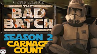 Star Wars The Bad Batch Season 2 Carnage Count