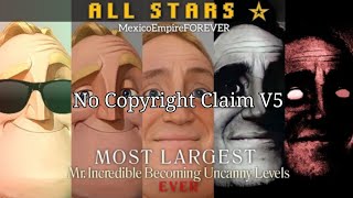 Mr Incredible Becoming Uncanny All Stars No Copyright Claim V5