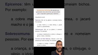 SUBSTANTIVOS UNIFORMES | Entenda de forma rápida!