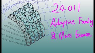 24011 - Adaptive Family and Mass Exercise (Roof and wall framing structure)