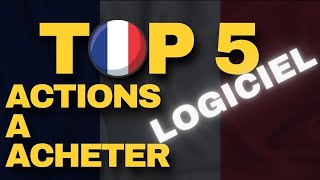 Les 5 meilleures actions à acheter (  industrie du logiciel JUILLET 2024 )