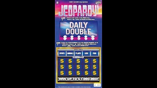 $5 - JEOPARDY - NEW TICKET TUESDAY FLORIDA Lottery Bengal Scratch Off instant ticket!