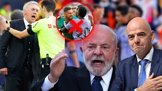 Infantino Defends Vinicius Jr After Being attacked In Valencia's Mestalla Stadium