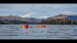 Kayaking Loch Lomond, 9 mile circuit around the islands.