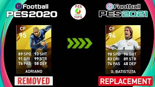 PES 2021 Mobile All Removed Legends Replacement