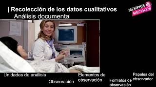 Noche 9 sep| Recolección de datos Inv Cualitativa| análisis documental| observación