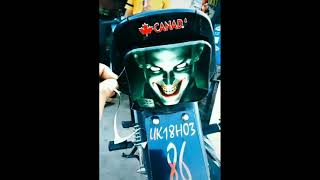 Joker Sticker on Splendor Backlight #splendorlover #wrapping #trending