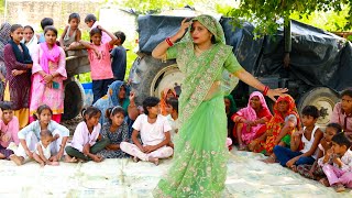 उमर भर पछताओगी  जो ड्राइवर से वियाह करोगी || नई नवेली भाभी का बसंती डांस Dehati dance