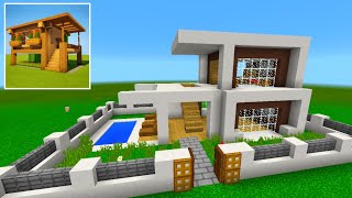 BIG MODERN HOUSE in Block Crazy Robo World 🏡