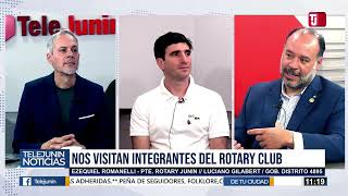 LUCIANO GILABERT: "ROTARY SIGUE VIGENTE POR LA VOCACIÓN DE SERVICIO QUE TENEMOS"