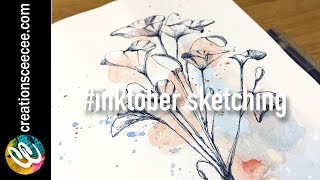 inktober day 18 real time sketching