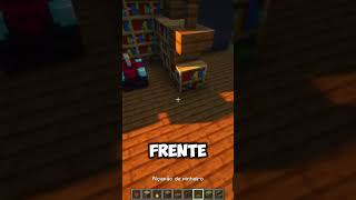 Tutorial decoração mesa de Encantamentos #minecraft #shorts