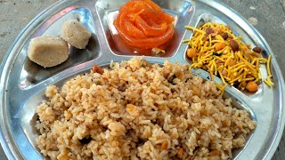 Puliyogare Recipe - ಪುಳಿಯೊಗರೆ | Puliogare Recipe/Puliyogare Rice Recipe in Kannada