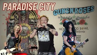 PARADISE CITY - Guns n Roses at the Hollywood Bowl 11/02/2023