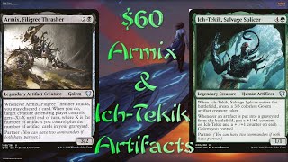 $60 Armix, Filigree Thrasher & Ich-Tekik, Salvage Splicer Artifacts Golgari Budget EDH Deck Tech