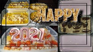 3 kinds of dessert( ICE CREAM, MAJA CORN JELLY,SALAD)|NEW YEAR'S EVE|HELLO 2021