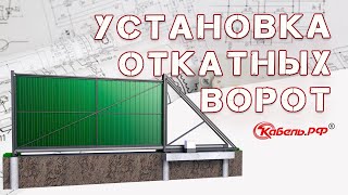 Откатные ворота своими руками. Автоматика для откатных ворот.