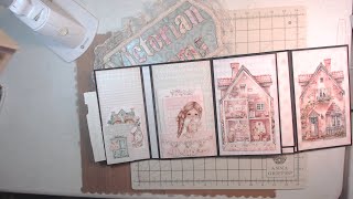 My Shabby Chic Folio using @ShabbyArtBoutique images #junkjournal #cardmaking #album #papercraft