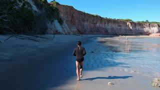 Praia de Cumuruxatiba - Corrida