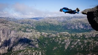 Wingsuit big way, Norway 2013