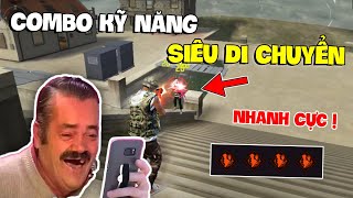 Combo Kỹ Năng Siêu Di Chuyển " Chạy Siêu Nhanh Đầu Mùa Tử Chiến 20 " Và Cái Kết | Free Fire