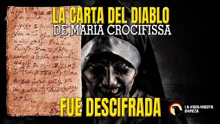 FUE DESCIFRADA LA CARTA DEL DIABLO de Maria Crocifissa