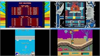 All the attract modes of year 1986 arcade games in MAME