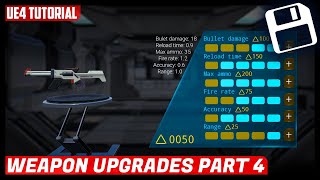 UE4: Weapon upgrades Part 4- Saving and loading upgrades [Tutorial]