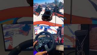 Çılgın Uçma 💥 Hot Wheels Forza Horizon Logitech G920 #shorts