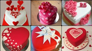 Latest and stylish Decorated heart shaped Cake ideas for 2021