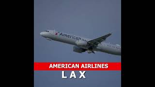 American Airline | LAX | Airport Plane Spotting  #aviation #airport