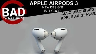 APPLE AIRPODS 3 - APPLE AR GLASSES - LLEAK OF THE WEEK (EP3 PT1) #APPLE #AIRPODS #AR