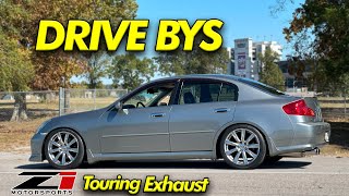 G35 Sedan w/ Z1 Touring Exhaust // Drive Bys