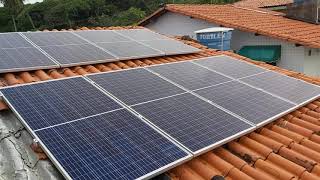 Gerador Solar de 2,68 kwp Instalado