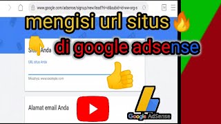 Mengisi URL situs Chanel ke google adsense dengan benar