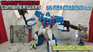 Ультра Магнус/Ultra Magnus And Minimus Ambus, трансформер, обзор фигурки, Combiner Wars.