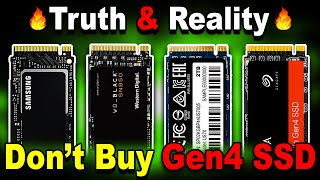 🔥[Truth & Realty]🔥Don't Buy Gen4 NVMe SSD🔥Gen3 vs Gen4 SSD🔥SATA vs M.2 vs NVMe @KshitijKumar1990