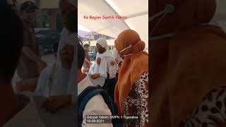 Vlog Vaksin Siswa di SMPN 1 Tigaraksa