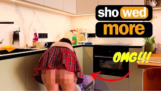 [4K USA] 🧽 Fun Kitchen Cleanup | Loading the Dishwasher in a Chic Outfit