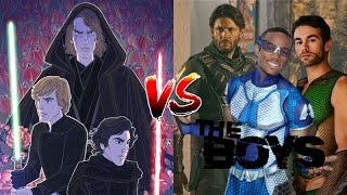 The Skywalkers vs 3 Random Superhumans from ''The Boys''