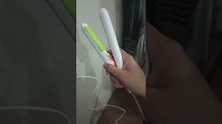 Mini straightner review #viralvideo #ytshorts #trending #ministrightnerreview