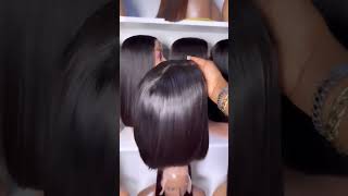 Flash Sale $99=2 Wigs| Buy 4x4 Lace Closure Straight Bob Wig Get a Curly 4x4 Bob Wig for Free